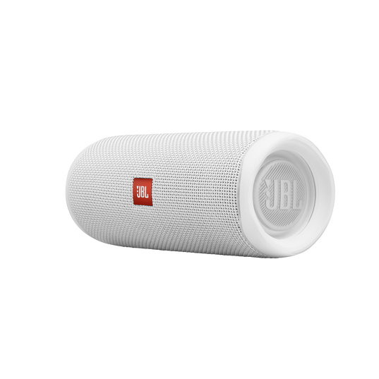 JBL Flip 5 - White - Portable Waterproof Speaker - Detailshot 3